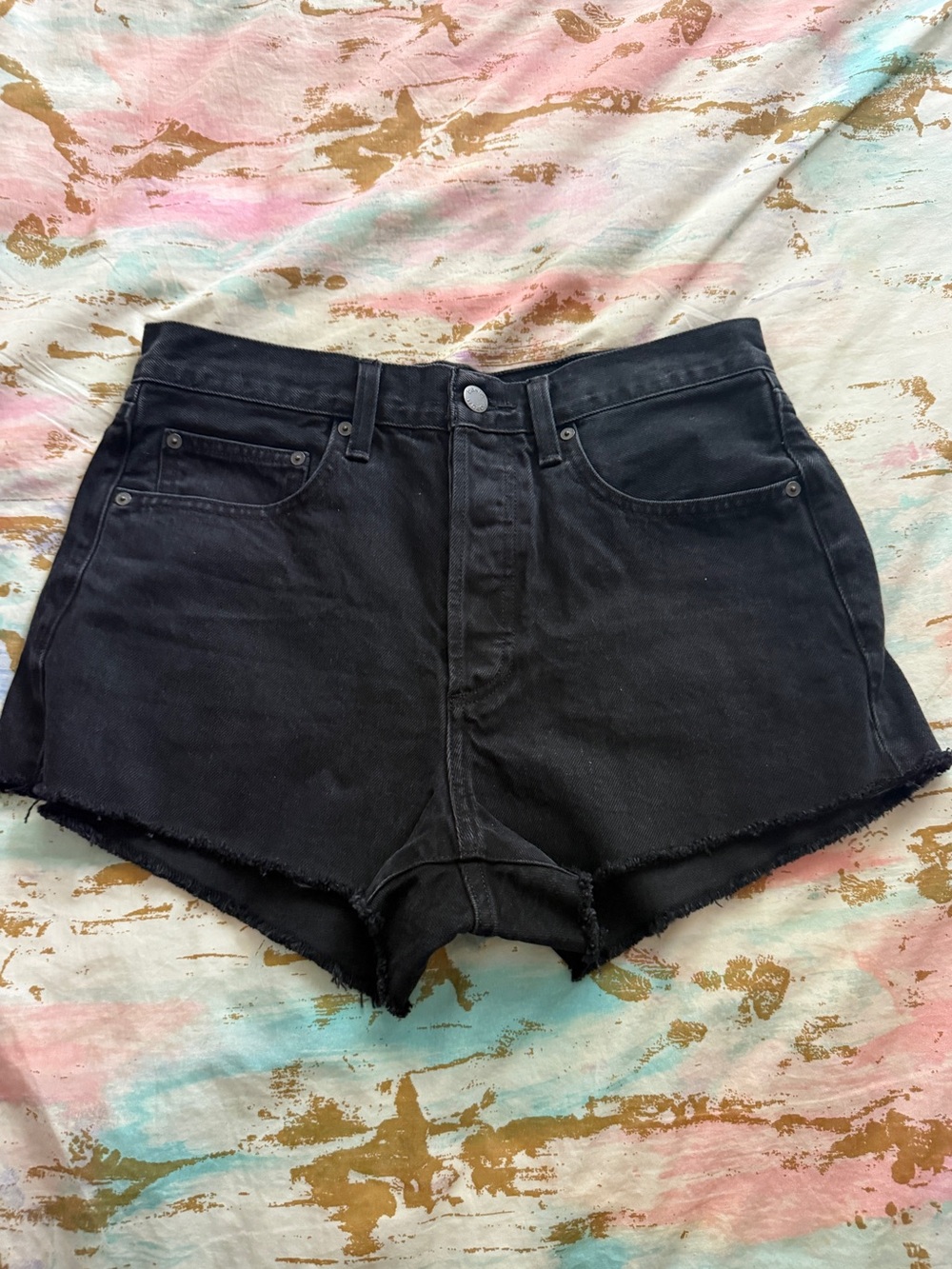 Aritzia denim forum jean shorts